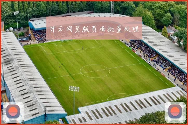 开云网页版页面批量处理